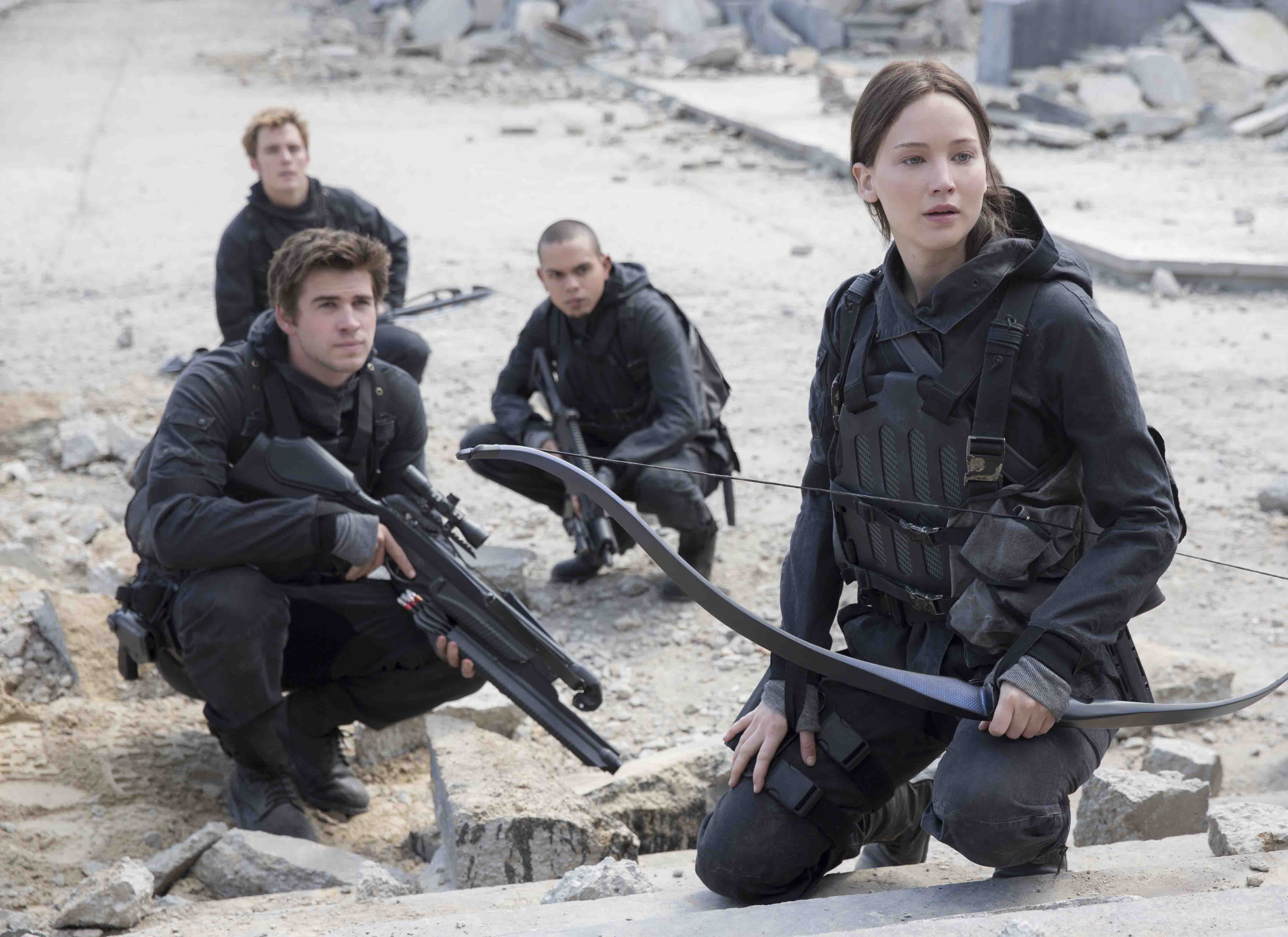 Movie Review 'Hunger Games Mockingjay, Part 2' Soars To The Very End