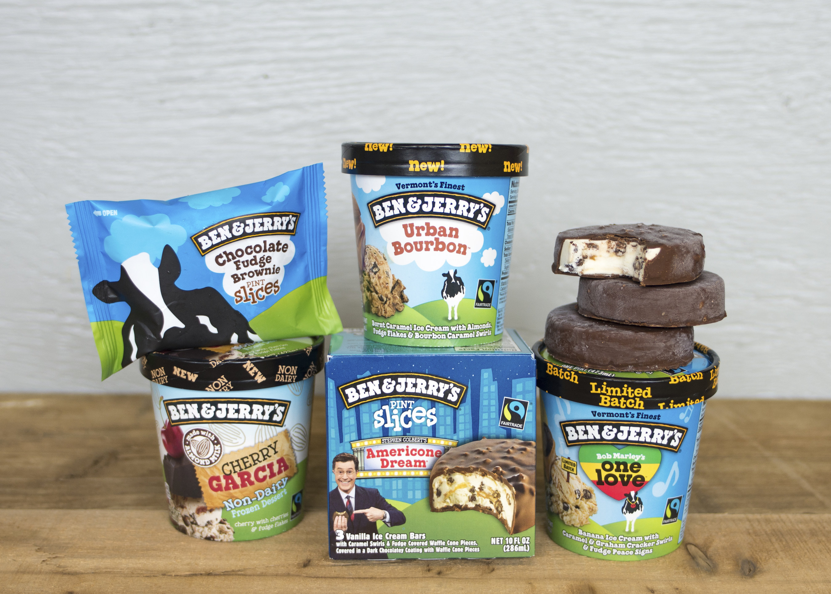 National Ice Cream Month Ben & Jerry's Unveils The Pint Slices! LATF USA
