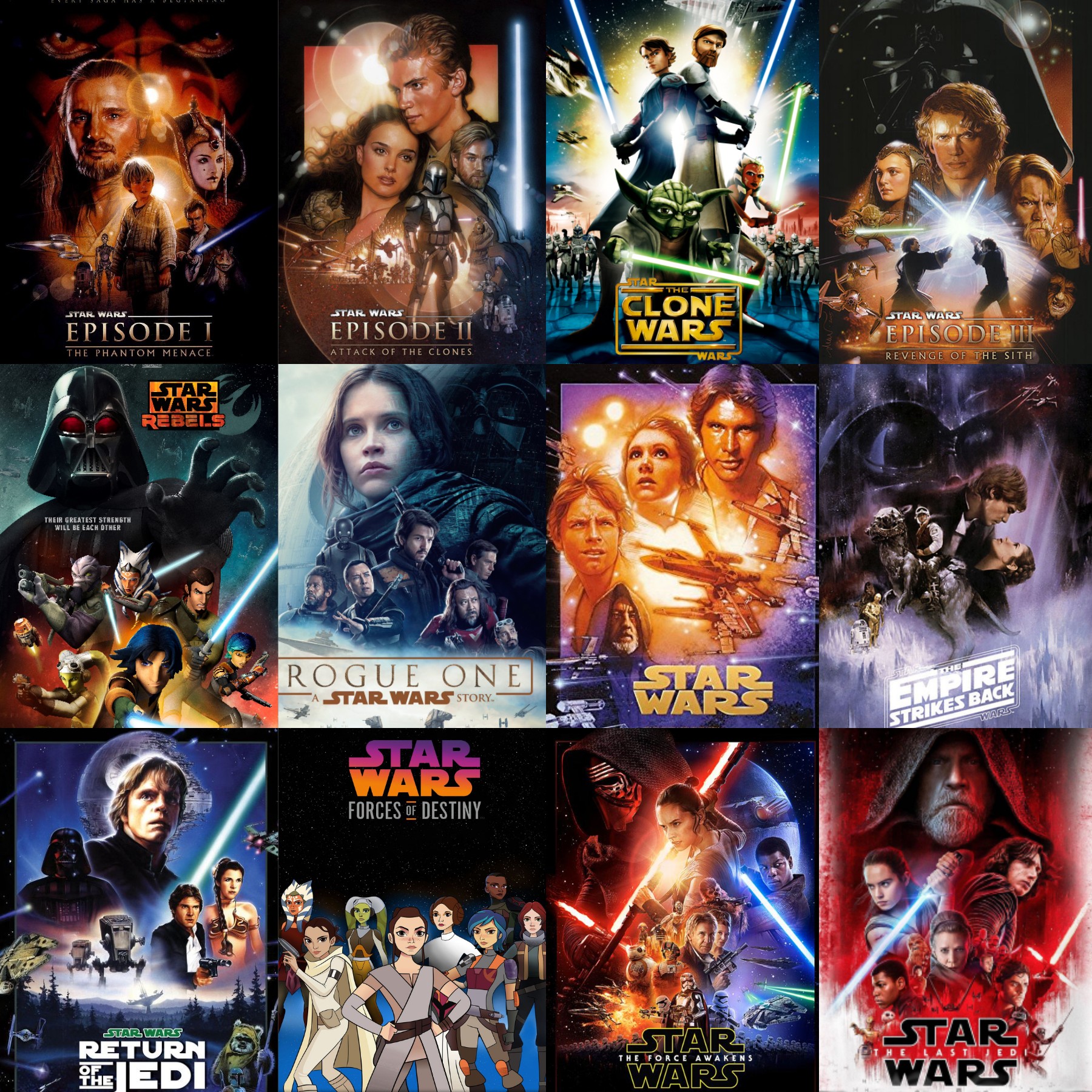 What "Star Wars" Films & Popular Franchise Movies Rank Best To Worst