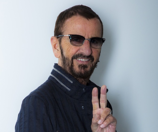 Ringo Starr, peace & Love birthday
