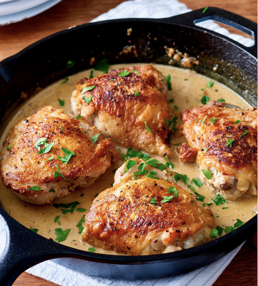 Zinqué Dinner Recipe: Poulet à la Moutarde | LATF USA