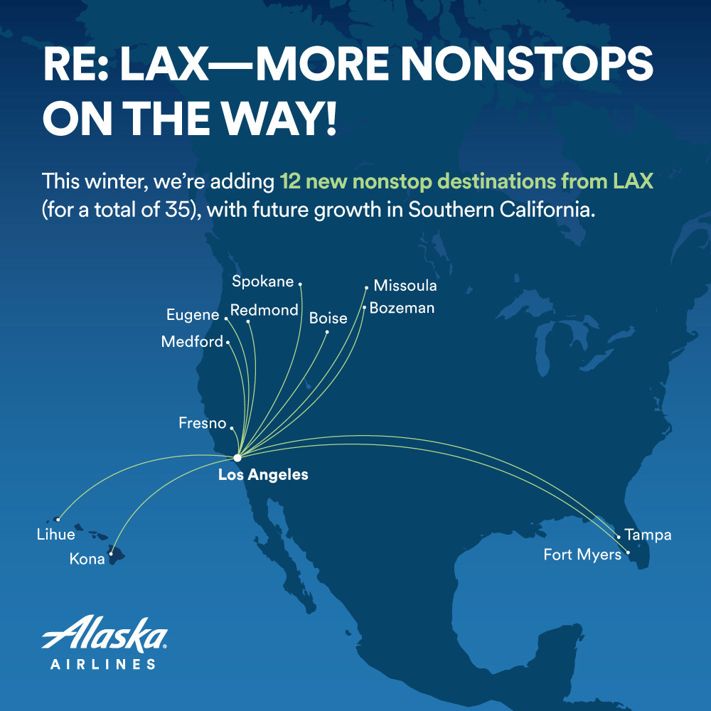 flights from lax to pdx one way