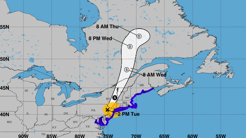 Tropical Storm Isaias Hits Northeast | LATF USA