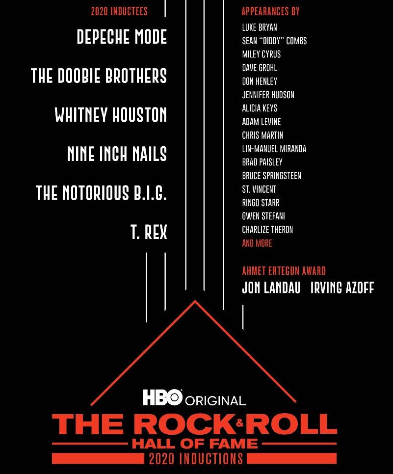 Rock & Roll Hall of Fame 2020 Airs On HBO Max LATF USA