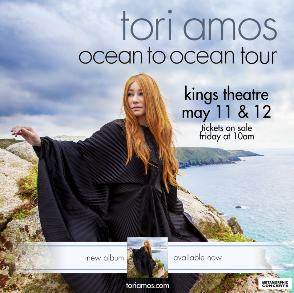 Tori Amos Brings Ocean To Ocean Tour To Kings Theatre In Brooklyn May