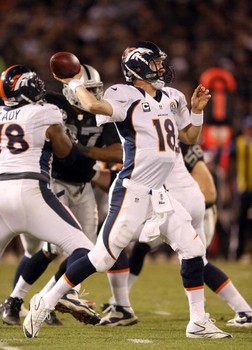 Peyton Manning Broncos football NFL