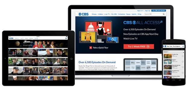 cbs digital subscription service