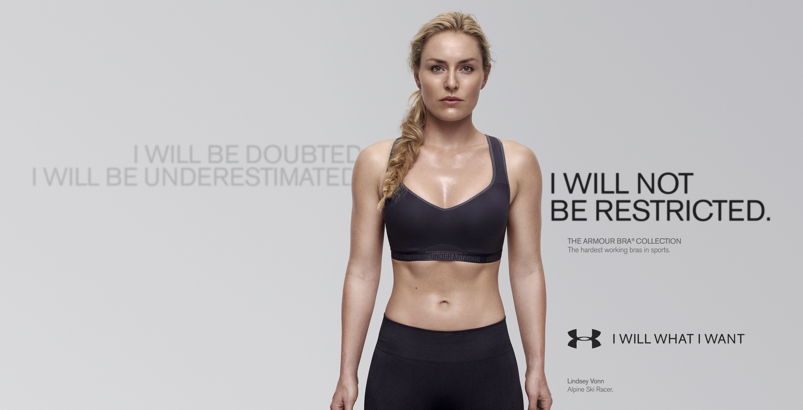 Under Armour Launches Armour Bra With World Champion Downhill Skier Lindsey  Vonn