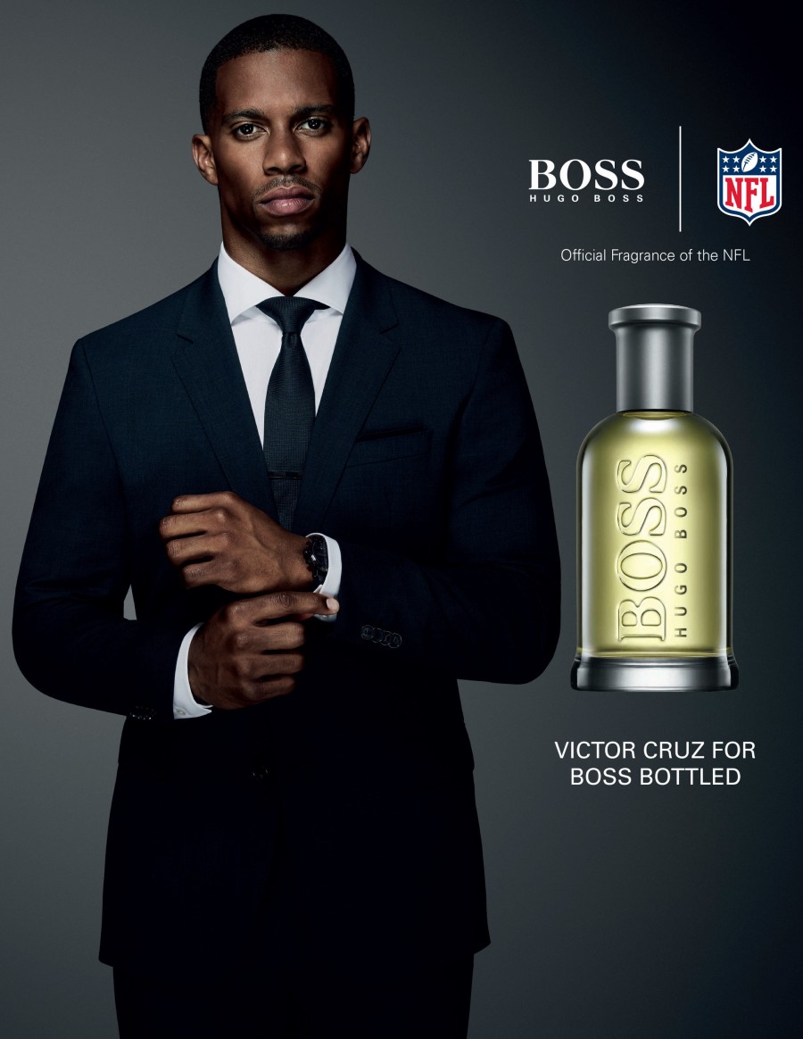 Hugo Boss Launches Fragrance Campaign With NFL LATF USA