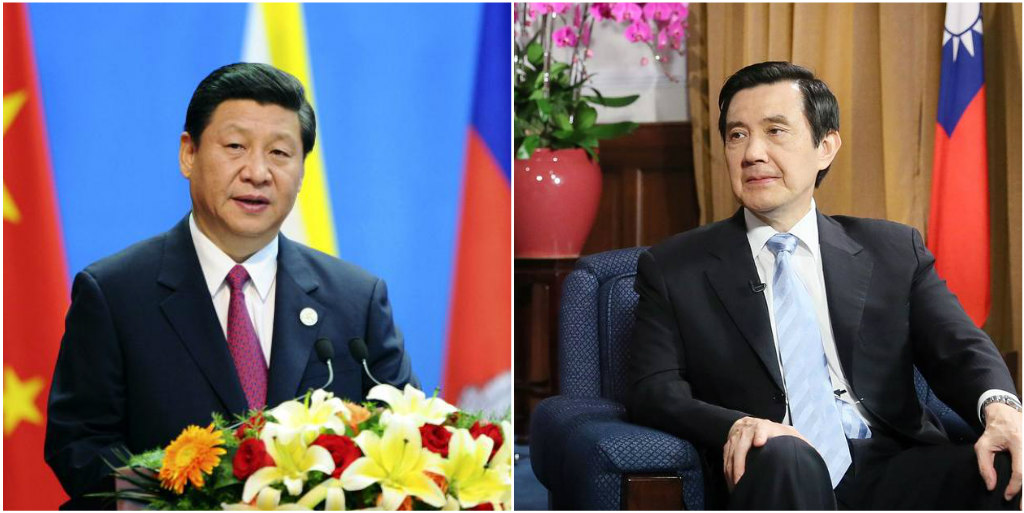 chinese and taiwanese presidents meet