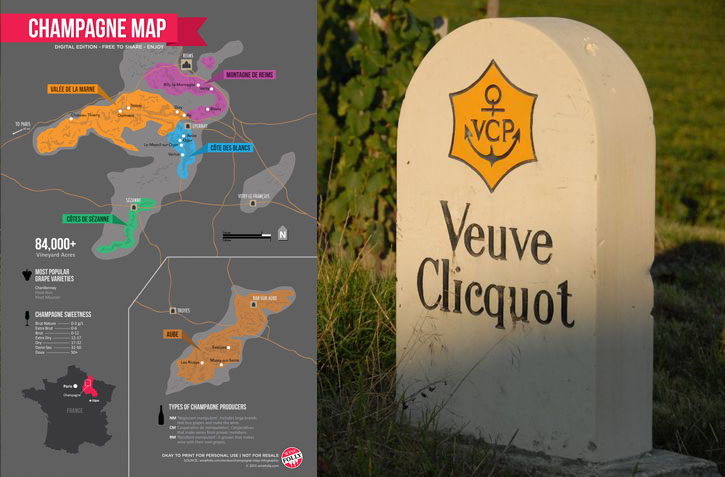Veuve Clicquot Map