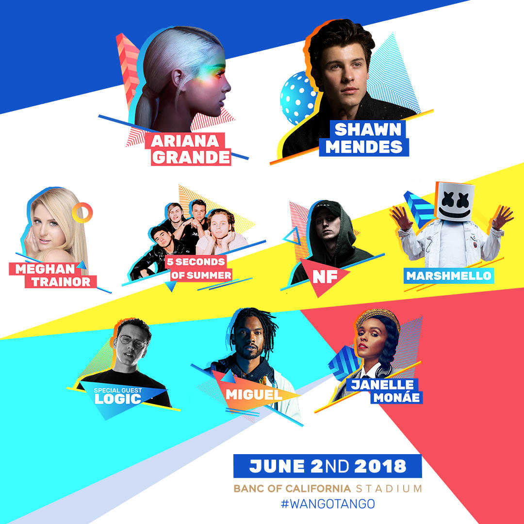 2018 iHeartRadio Wango Tango Lineup: Shawn Mendes, Ariana Grande & More ...