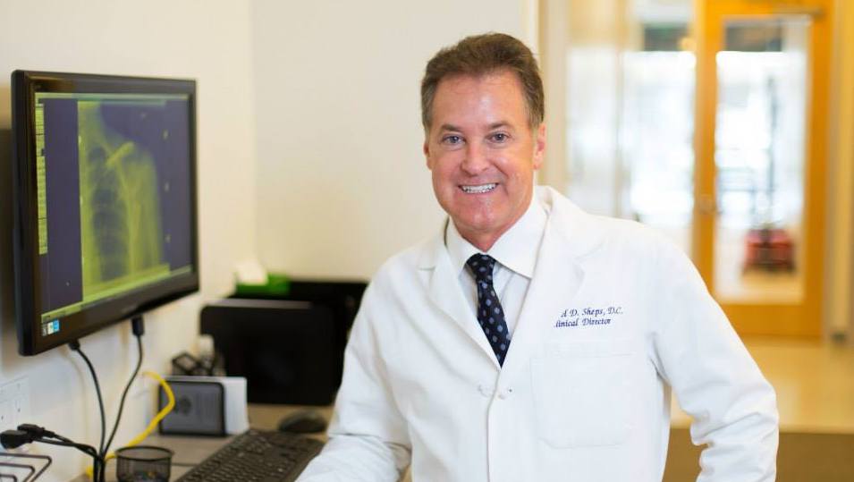 Dr. Michael Sheps, laser treatment