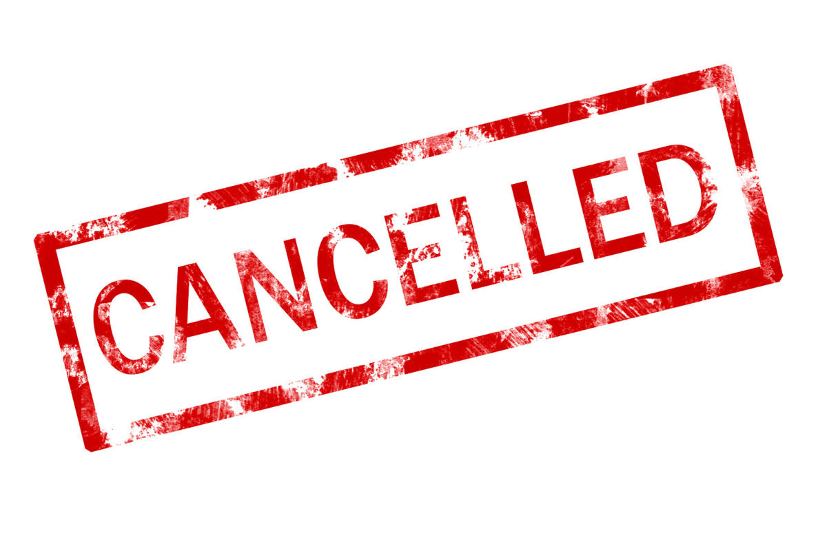 cancelled events, california, corona virus