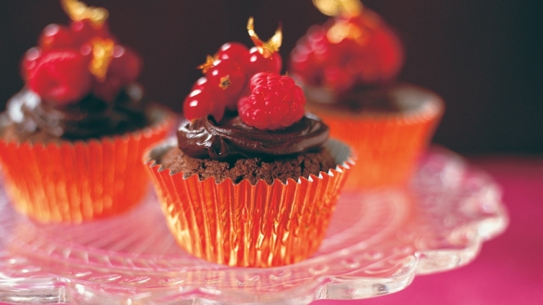 divine chocolate, cupcake, holiday recipe