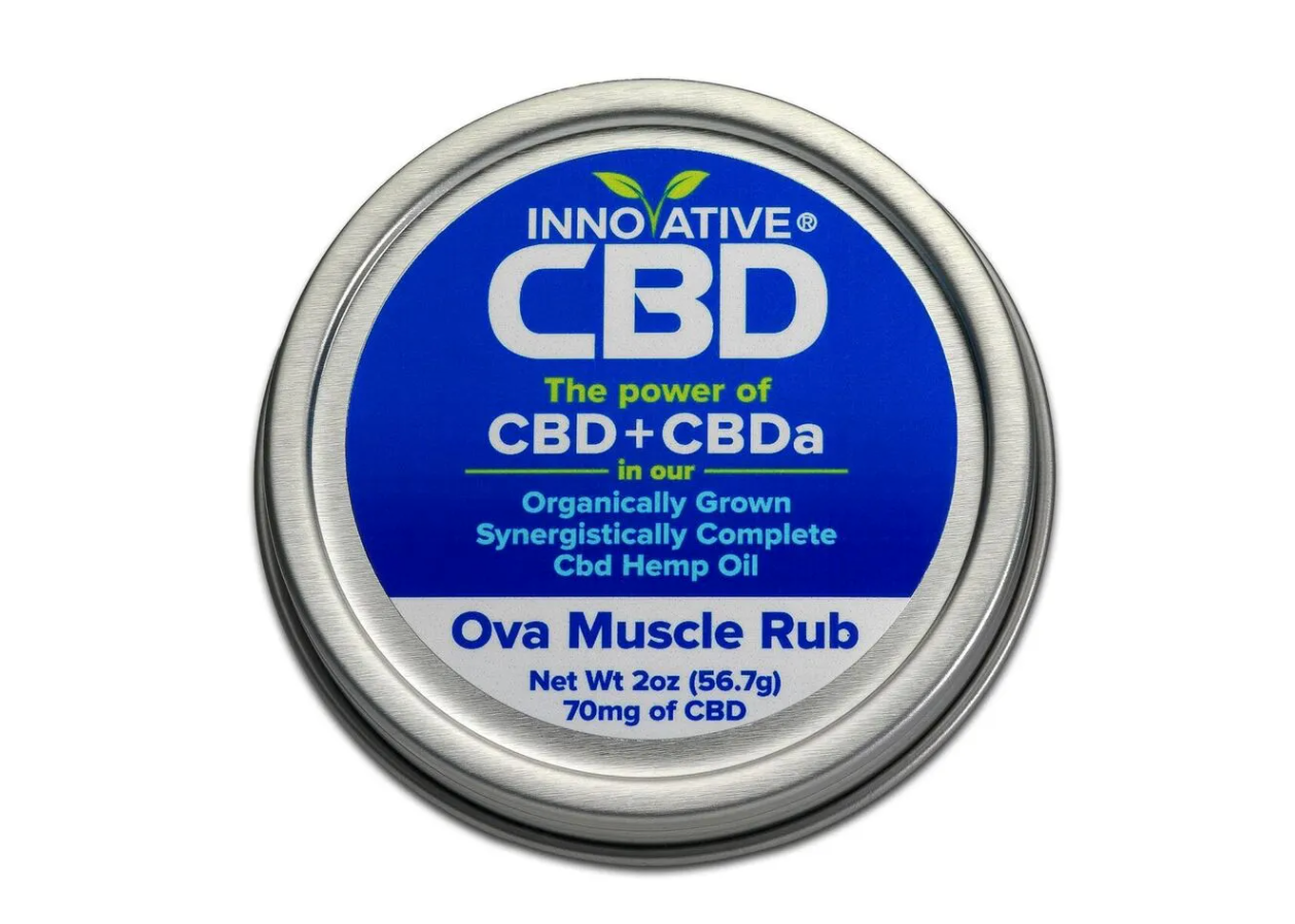 Ova Muscle Rub Full-Spectrum CBD Oil OVA Muscle Rub, Premium Hemp Extract