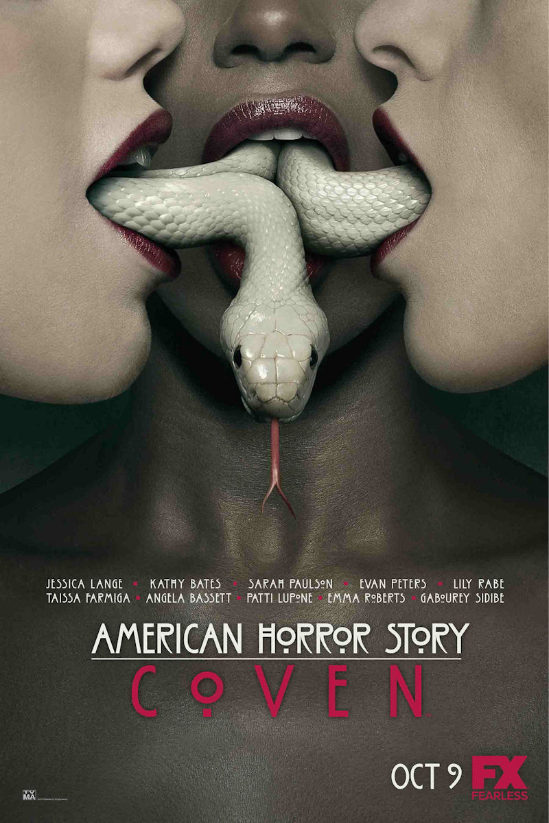 First Look American Horror Story COVEN Poster LATF USA NEWS