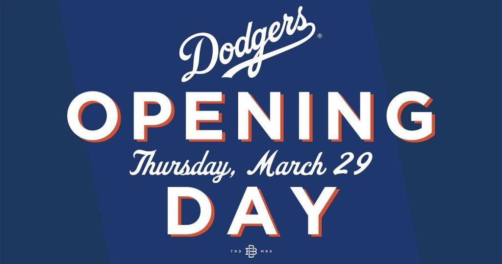 Dodgers Opening Day vs. San Francisco Giants LATF USA NEWS