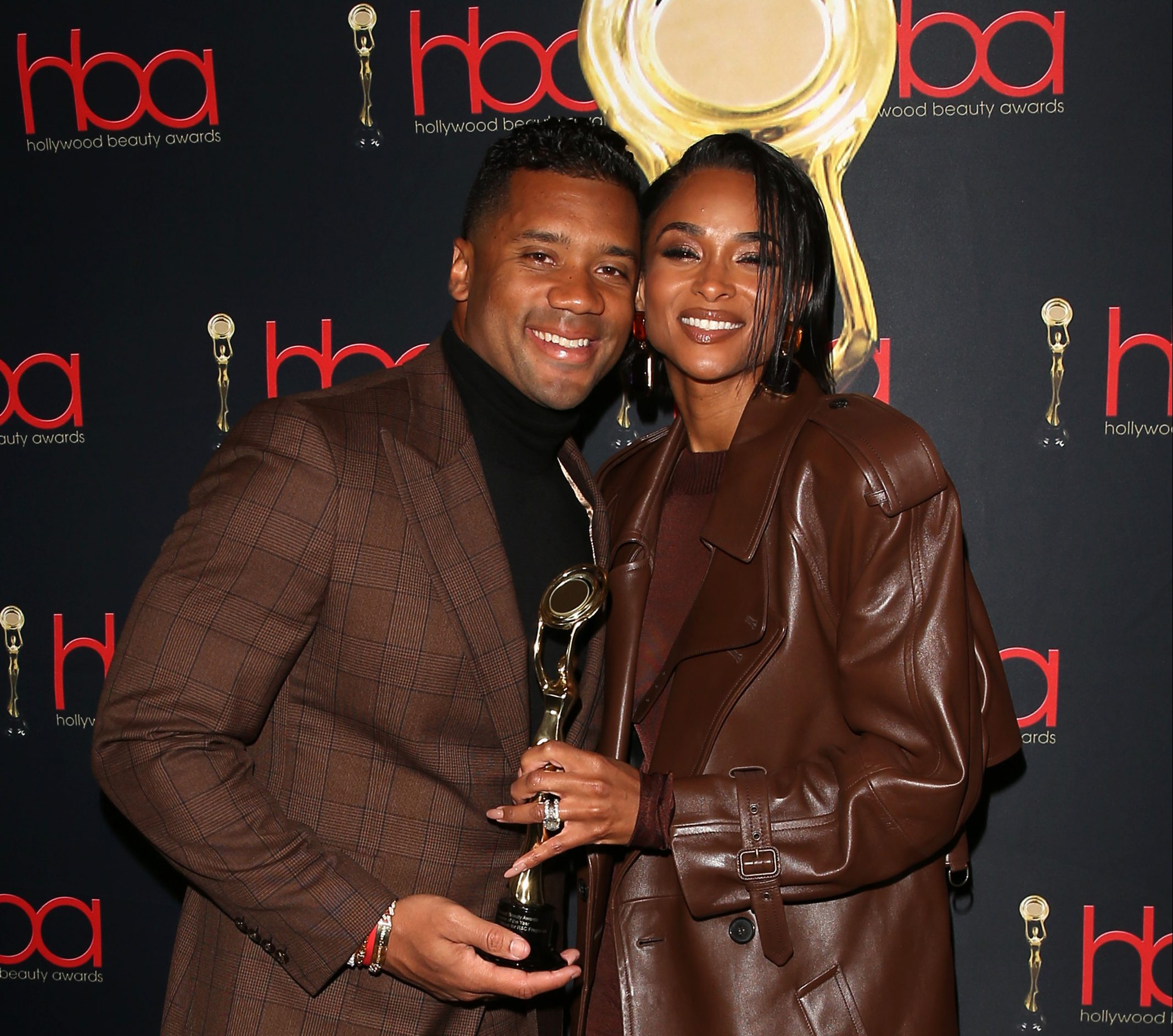 ciara, russell wilson, fragrance of the year, hollywood beauty awards, r&c fragrance