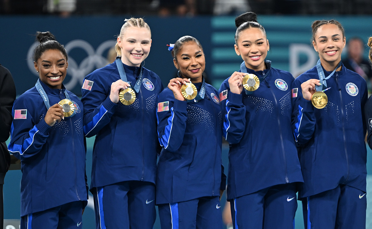 Gymnastics Team Make Olympic History For Team USA LATF USA NEWS