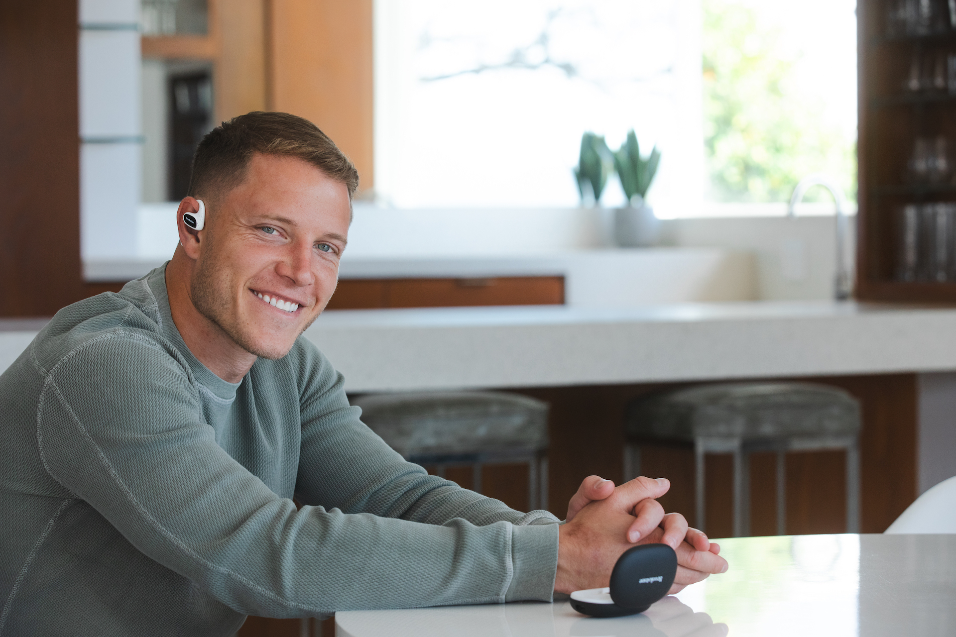 NFL Star Christian McCaffrey Partners With Brookstone