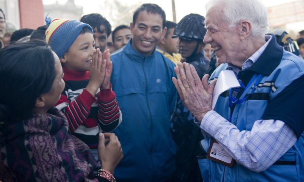 The Carter Center has maintained a team of observers in Nepal since 2007, and established the current election observation mission in September 2013. The Center's mission was led by former U.S. President Jimmy Carter and former Deputy Prime Minister of Thailand Dr. Surakiart Sathirathai. Twelve long-term observers from eight countries were deployed throughout the country since September to assess election preparations. On election day, 66 Carter Center observers from 31 countries visited 336 polling centers in 31 districts to observe voting and 31 counting centers.