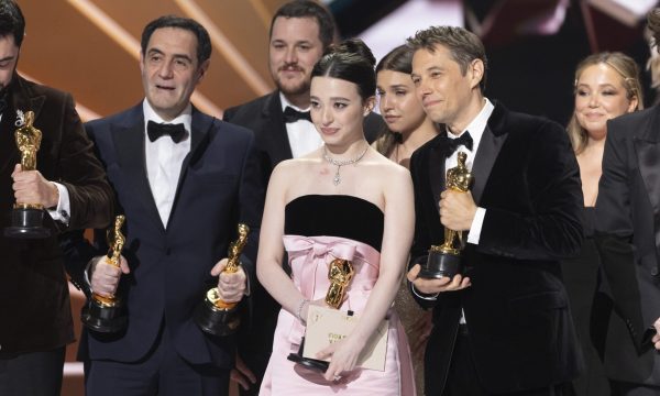 THE OSCARS¨ Ð ÒThe OscarsÓ will be held on Sunday, March 2, 2025, at the Dolby¨ Theatre at Ovation Hollywood and will air live on ABC, Hulu and broadcast outlets in more than 200 territories worldwide. (Disney/Frank Micelotta)
MIKEY MADISON, SEAN BAKER