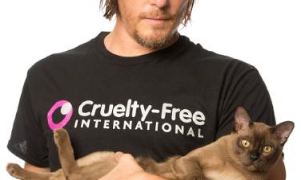 CRUELTY FREE INTERNATIONAL NORMAN REEDUS