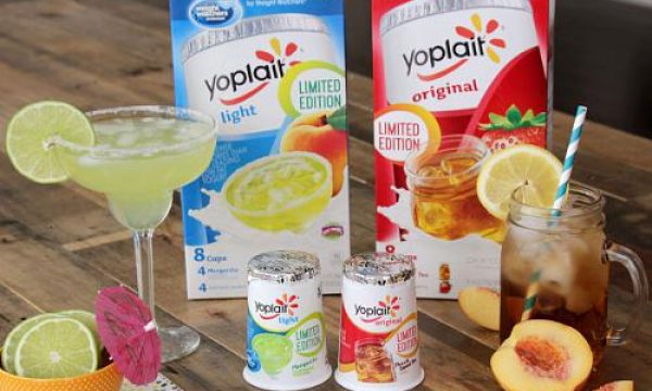 Yoplait Peach Sweet Tea and Margarita