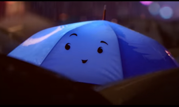 A Glance At Pixar’s Upcoming Short “The Blue Umbrella”