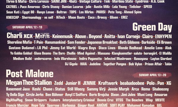 Coachella 2025 Lineup