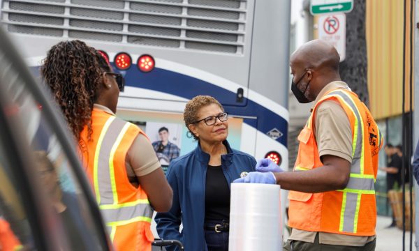 mayor karen bass, homeless, los angeles