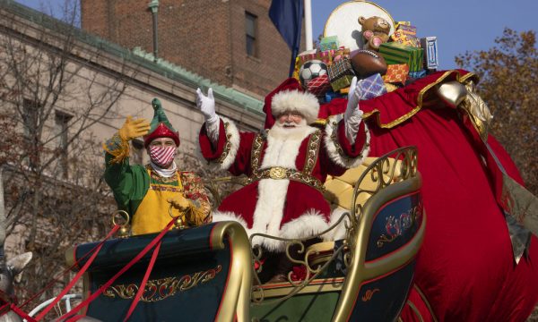 santa clause, thanksgiving day parade, mariah carey