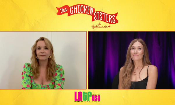 the chicken sisters, hallmark, interview with lea thompson and schuyler fisk