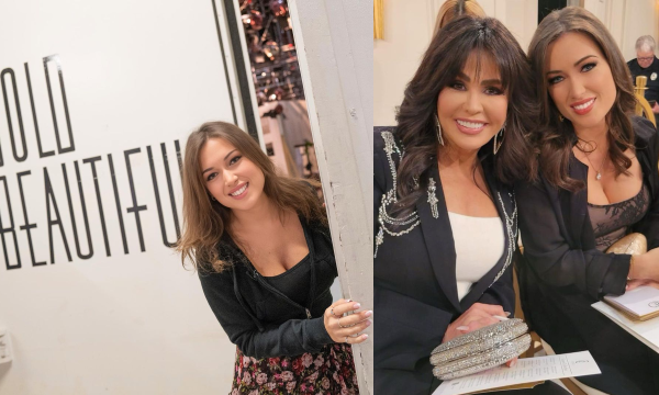 elsa esnoult, the bold and the beautiful, marie osmond