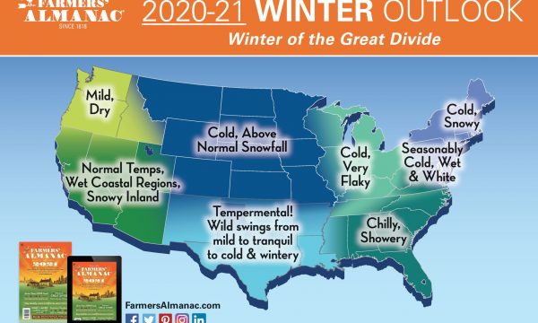 Farmers Almanac Winter Forecast