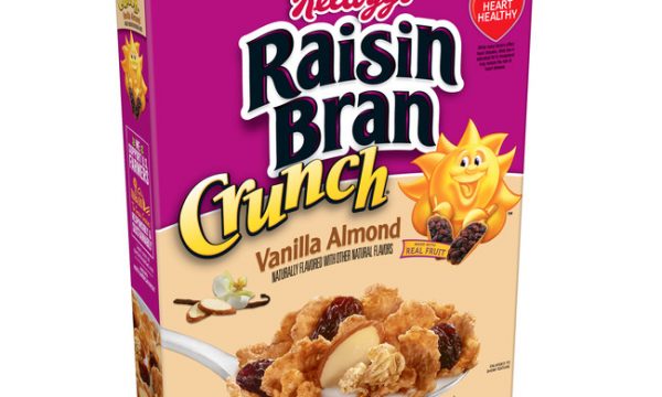 Kellogs Raisin Bran Crunch Vanilla Almond