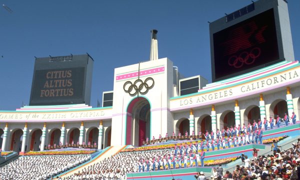 OPENING CEREMONY LOS ANGELES OLYMPICS 1984