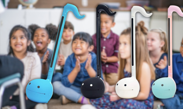 the Otamatone; a cute, quirky, and fun to play electronic musical toy.