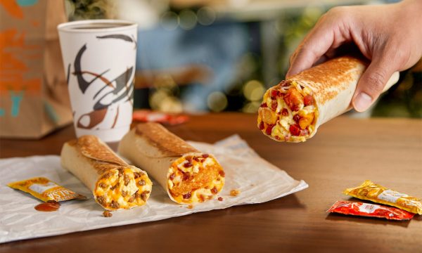 Taco Bell Toasted Breakfast Burrito Menu