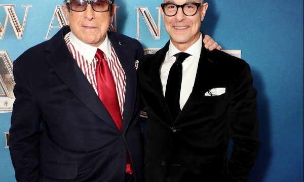 Clive Davis and Stanley Tucci attends the World Premiere of Tristar Pictures WHITNEY HOUSTON: I WANNA DANCE WITH SOMEBODY