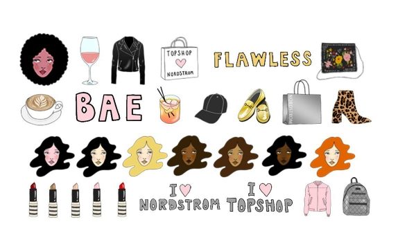 Nordstrom and Topshop Emoji App